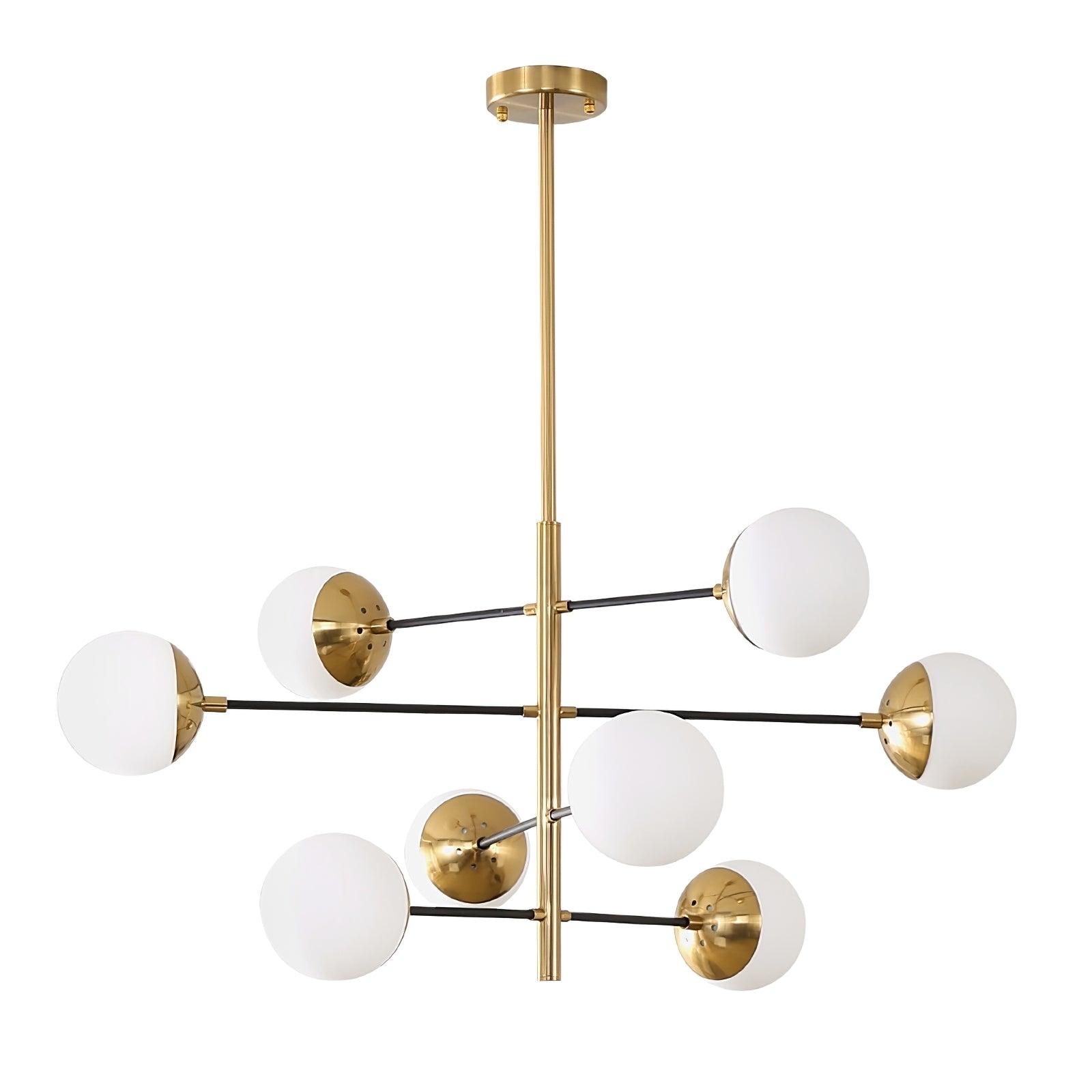 Lustra Chandelier Waverly Glass Elegant - Letslighting