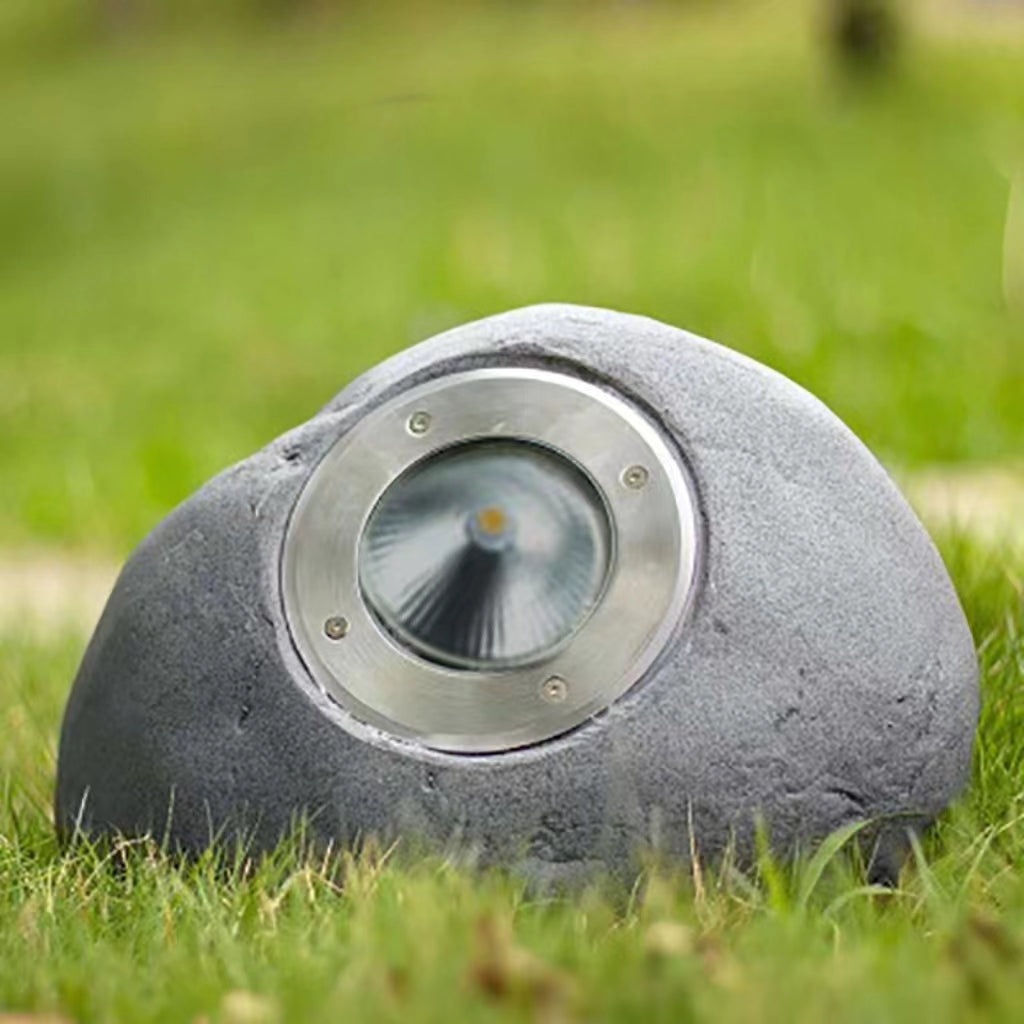 Ray Modern Stone Outdoor Light Metal&Resin