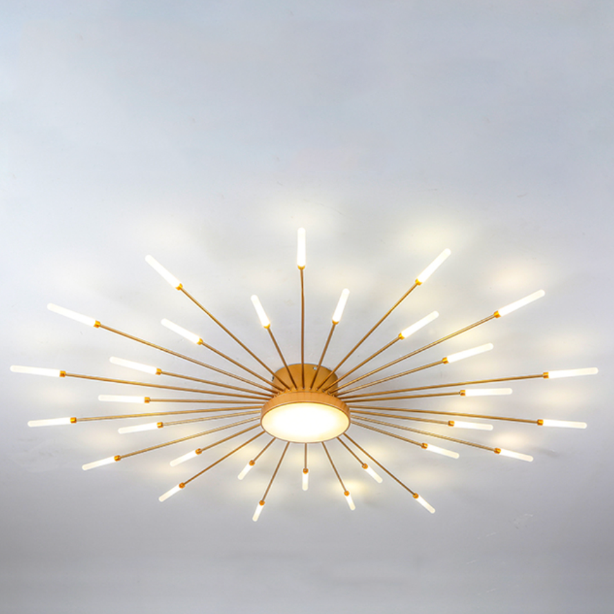 Arisha Modern Home Decoration Fireworks LED Ceiling Light - Letslighting