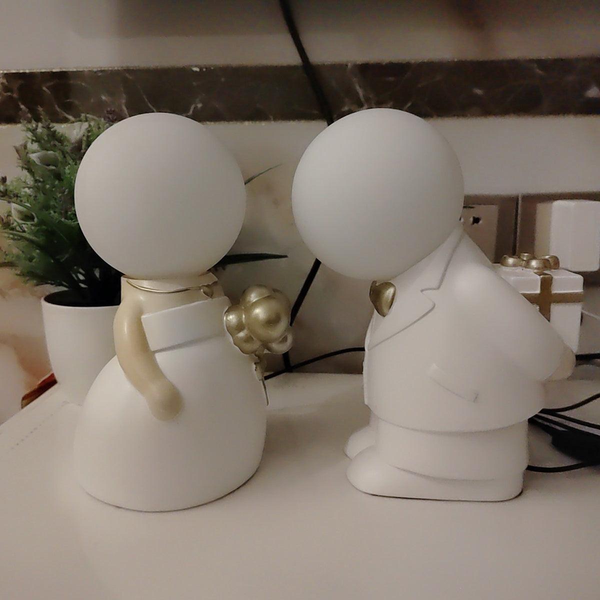 Eternal Ceramic & White Table Lamp - Letslighting