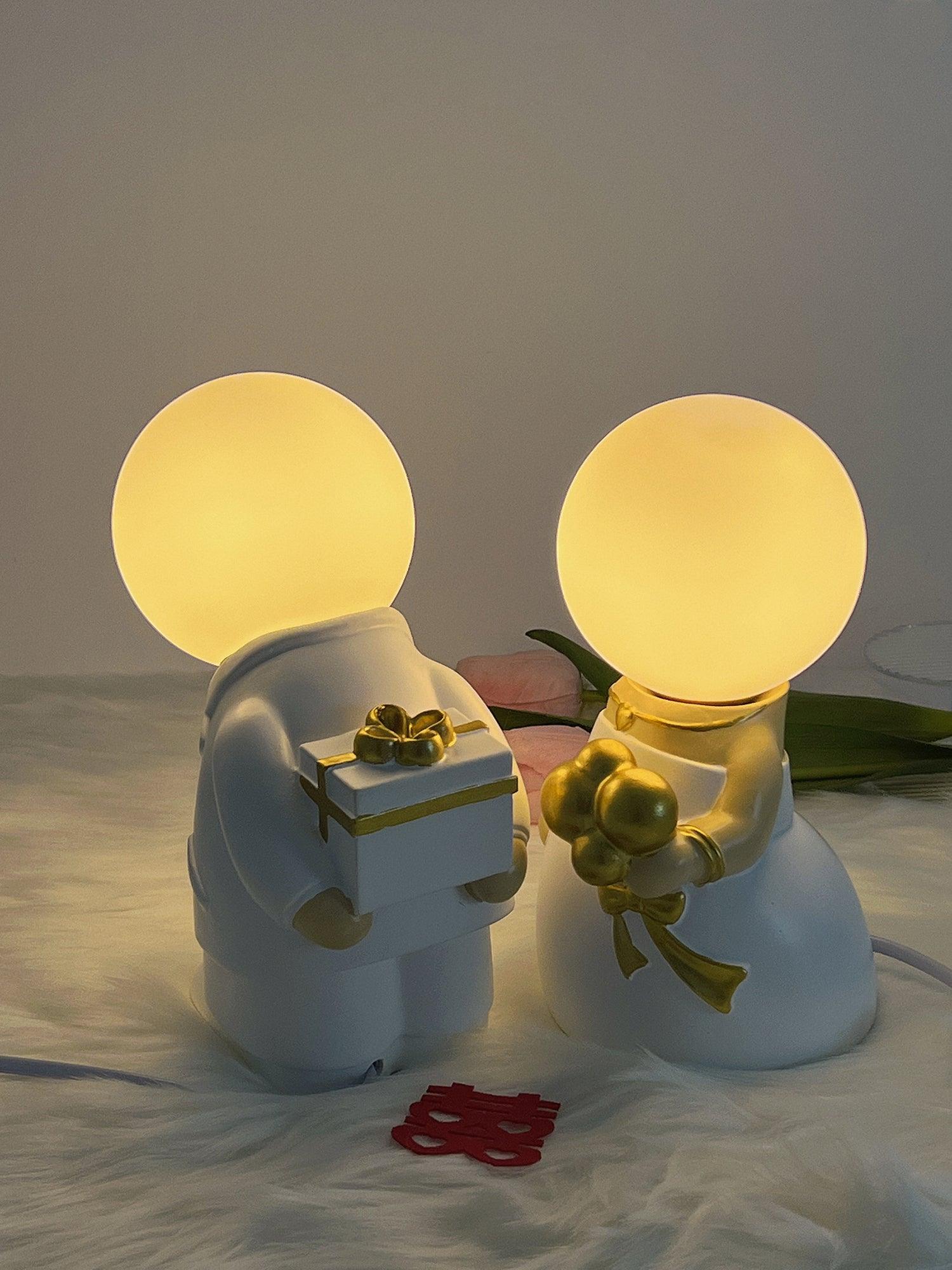 Eternal Ceramic & White Table Lamp - Letslighting