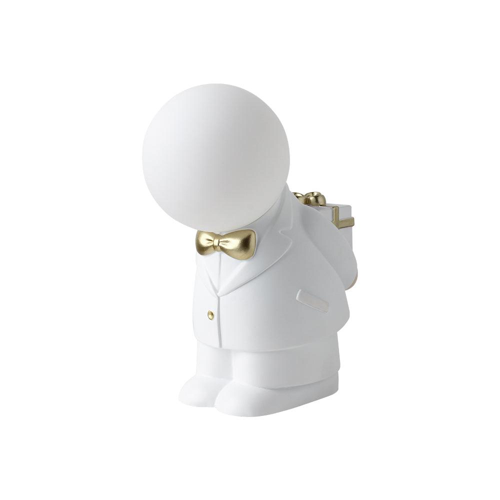 Eternal Ceramic & White Table Lamp - Letslighting