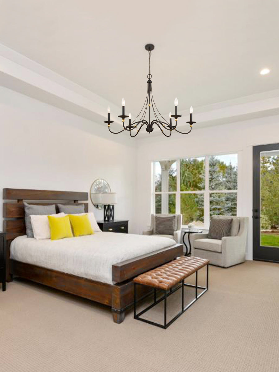 Amaran Vintage Industrial County Chandelier - Letslighting