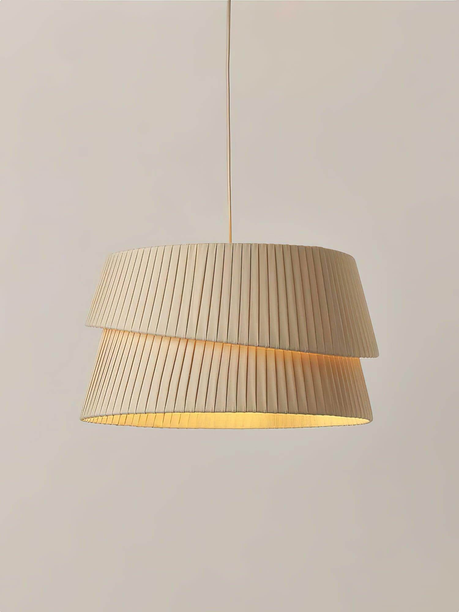 Zarion Fabric Scandinavian Pendant Light - Letslighting