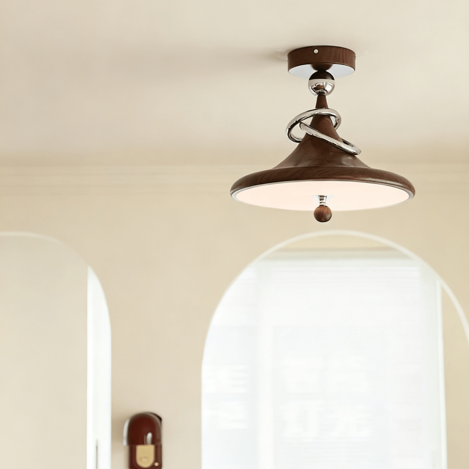 Whirl Minimalist Acrylic Ceiling Light