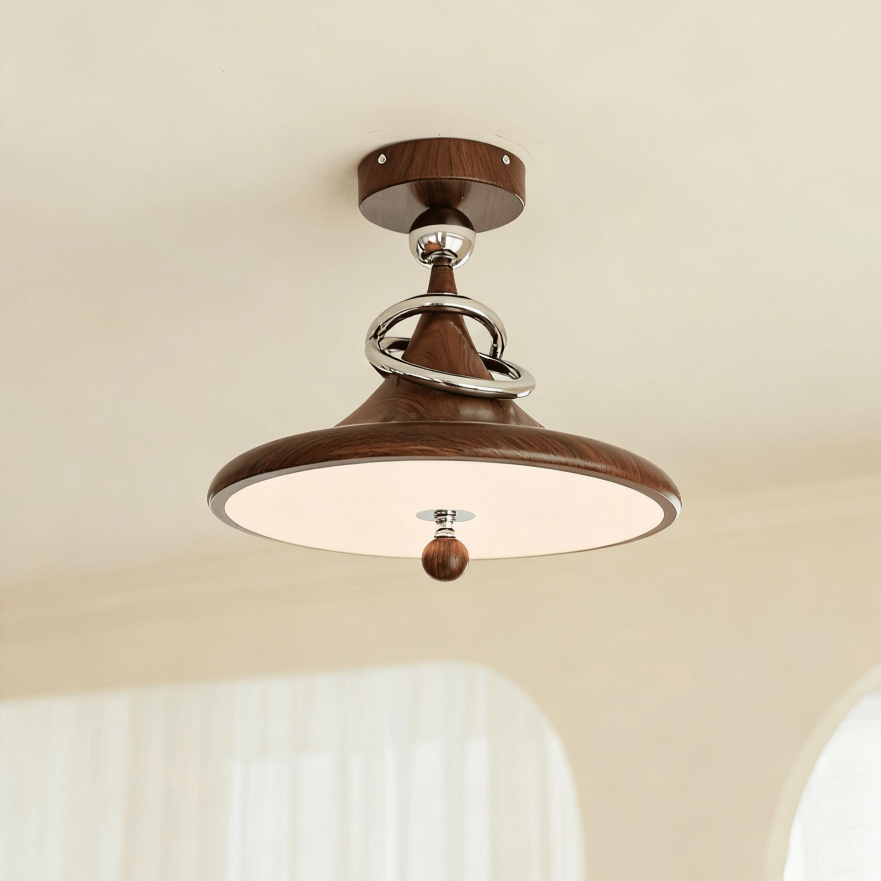 Whirl Minimalist Acrylic Ceiling Light