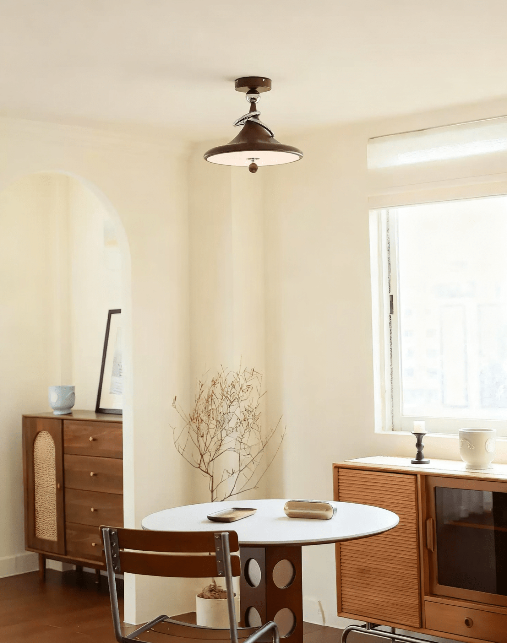Whirl Minimalist Acrylic Ceiling Light