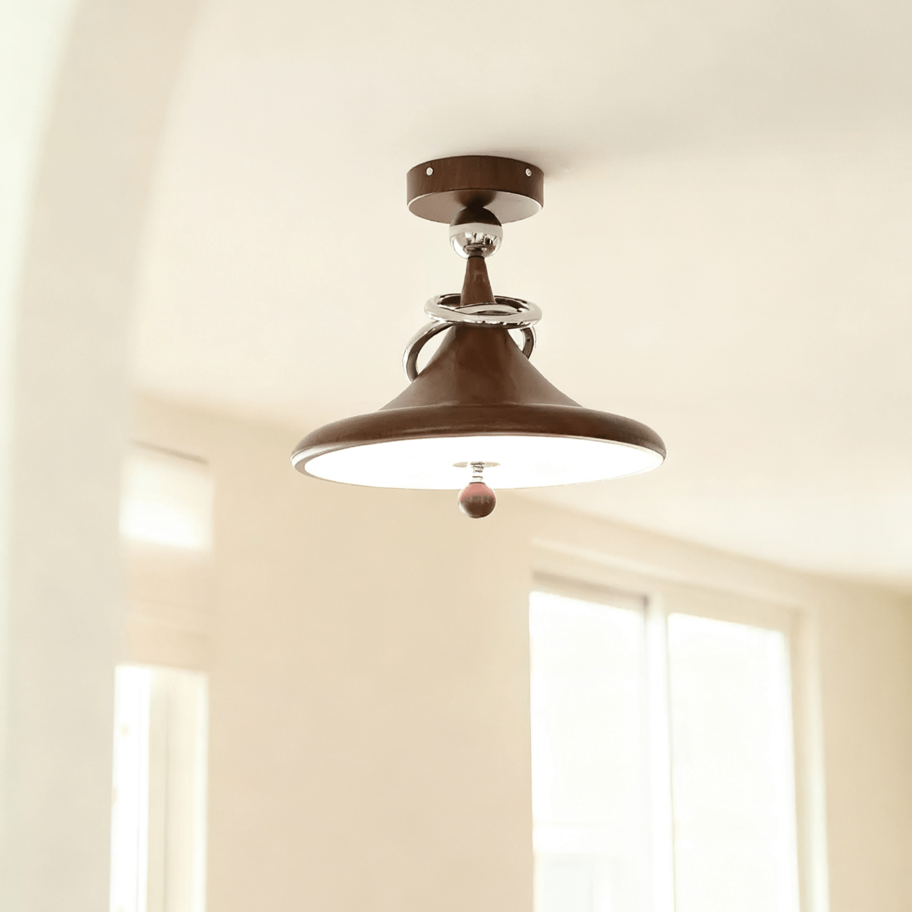Whirl Minimalist Acrylic Ceiling Light