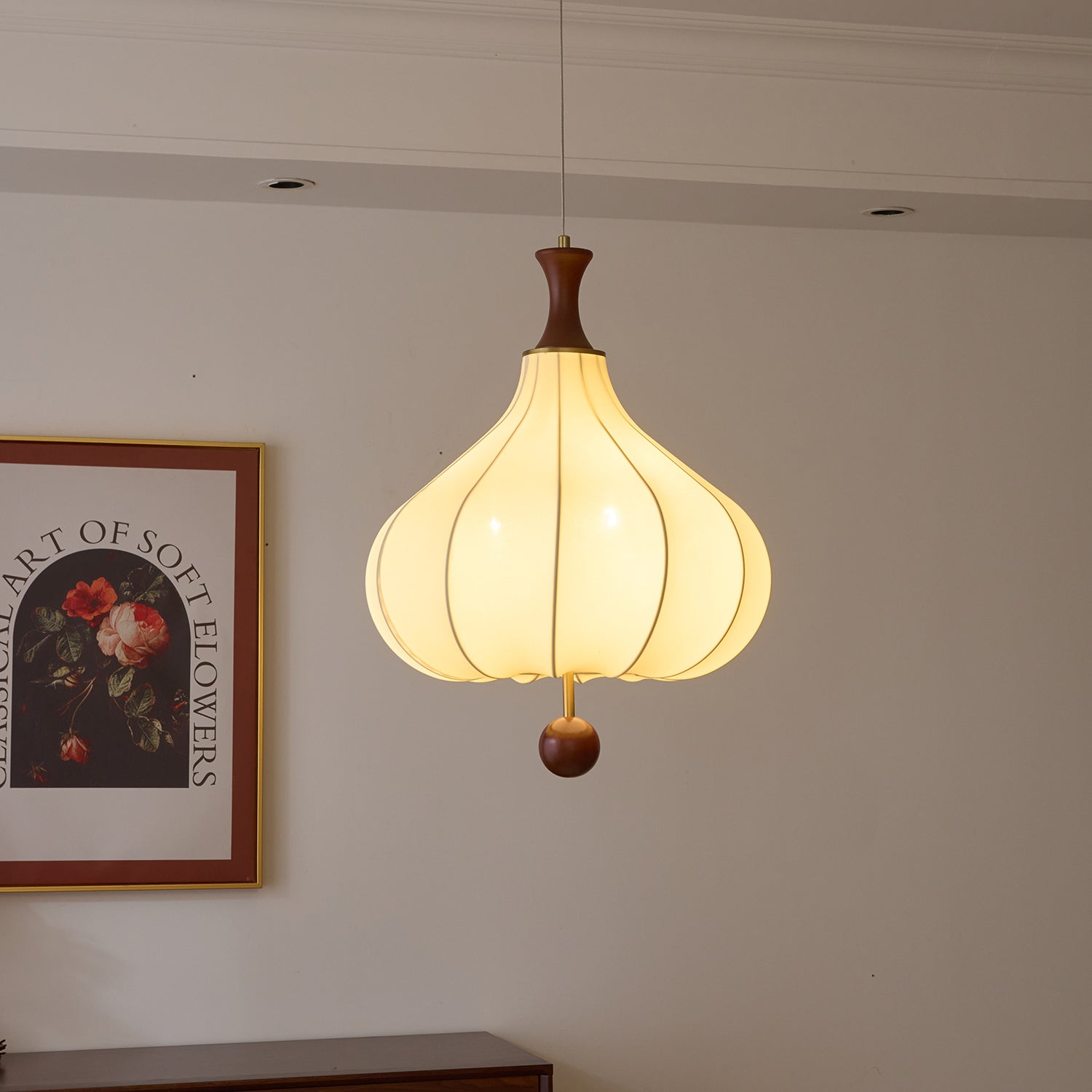 Mymira Traditional Elegance Wood Pendant Light - Letslighting