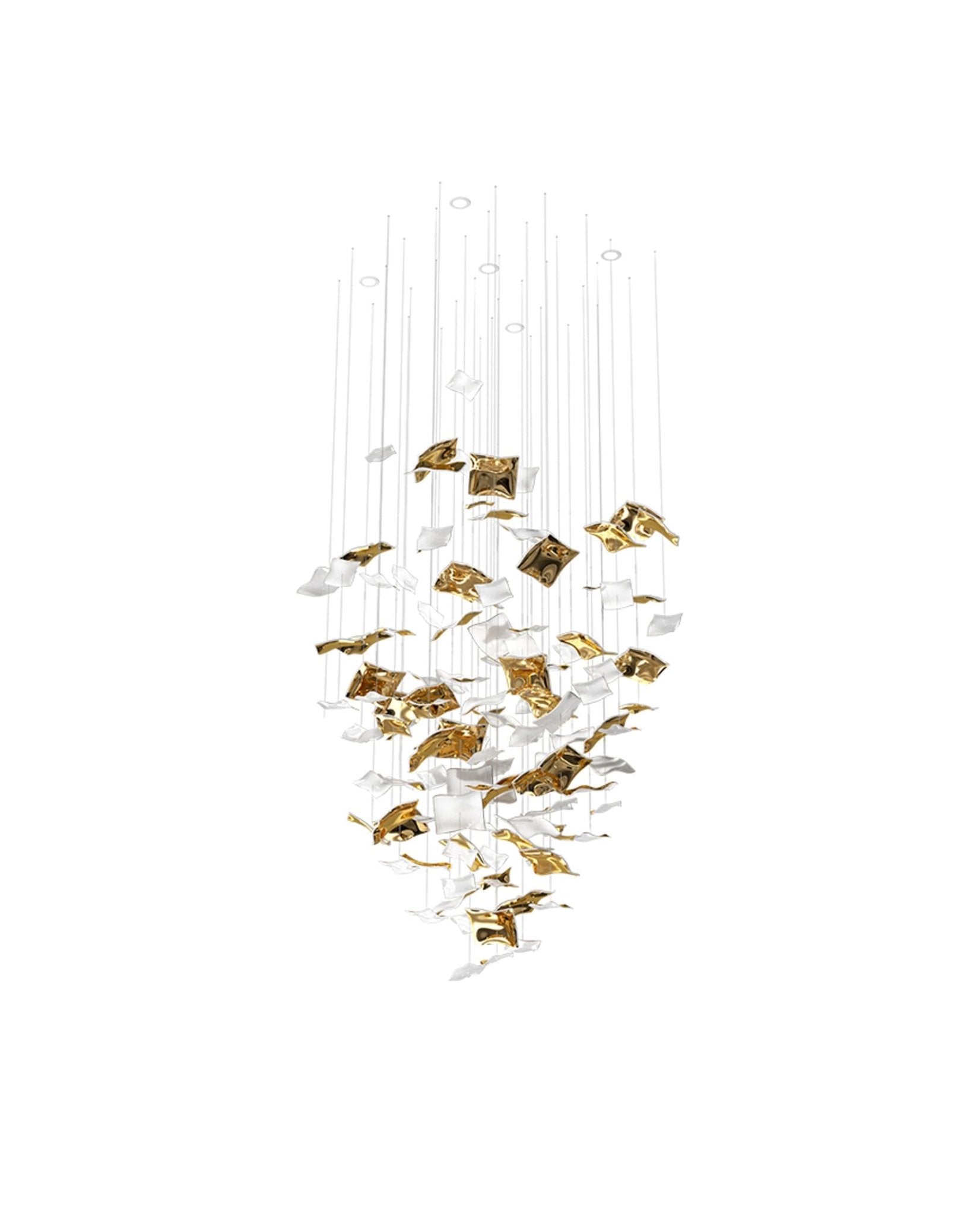 Viliros Glass Spiral Pendant Light - Letslighting