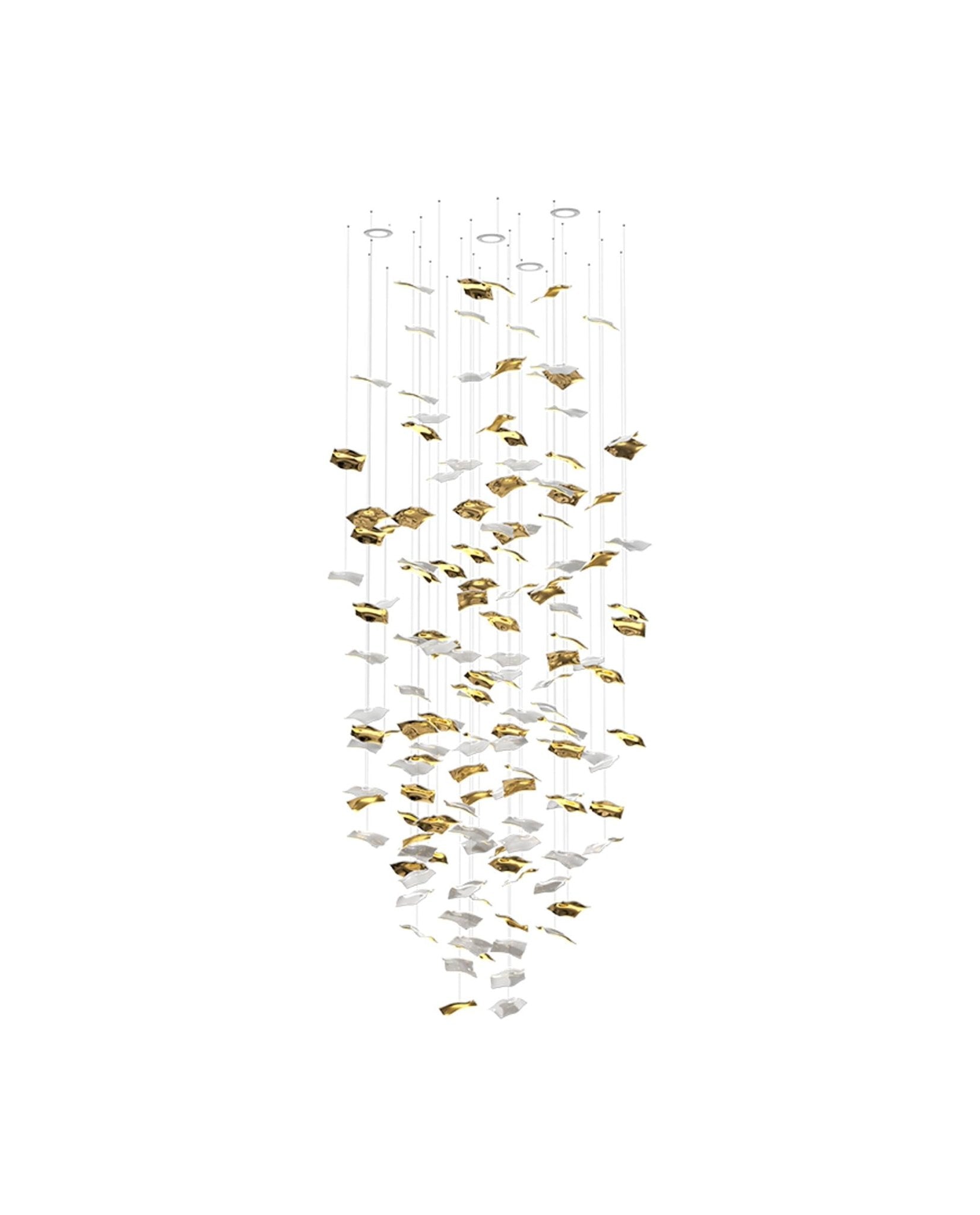 Viliros Glass Spiral Pendant Light - Letslighting