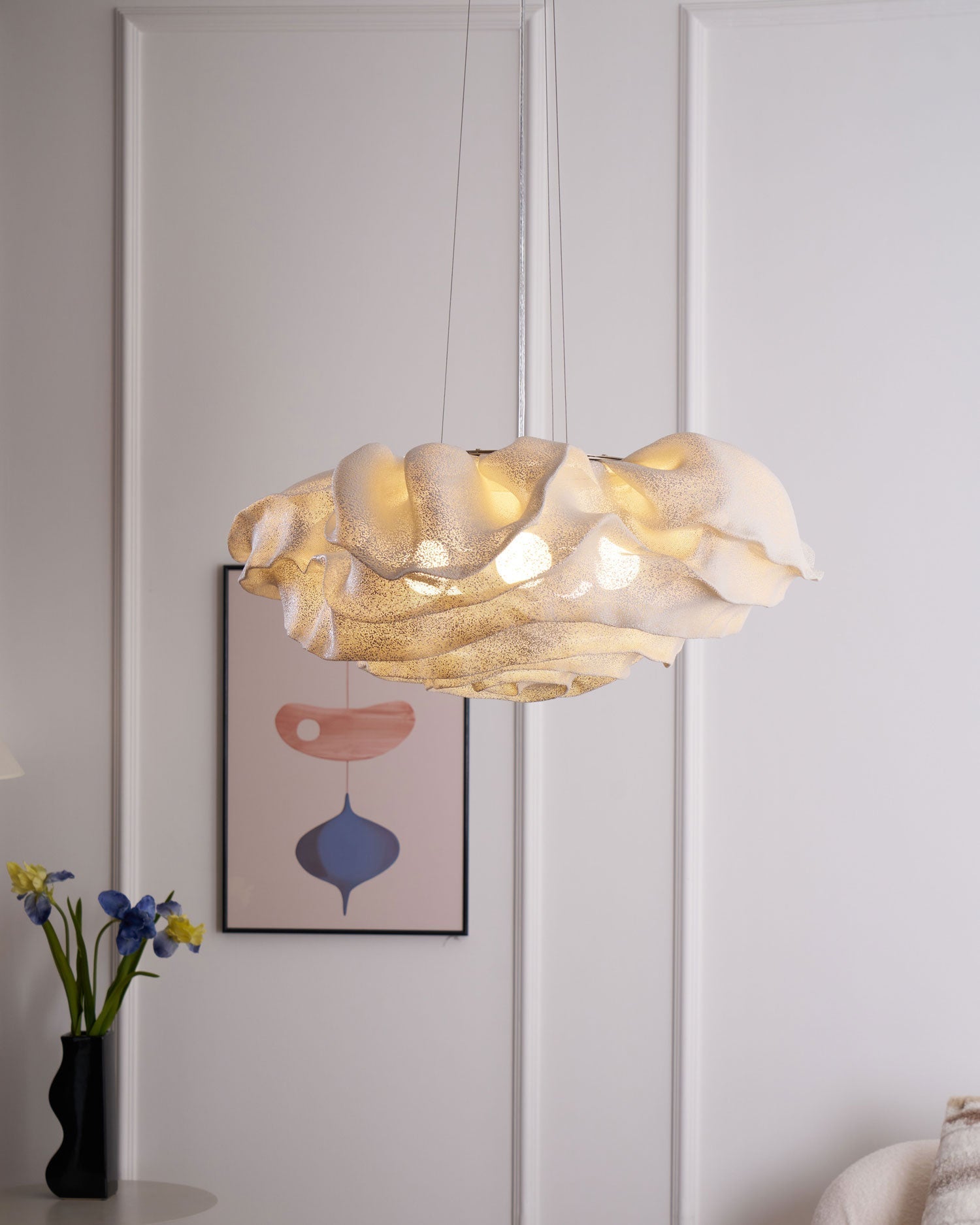 Wavern Steel Artistic Pendant Light - Letslighting