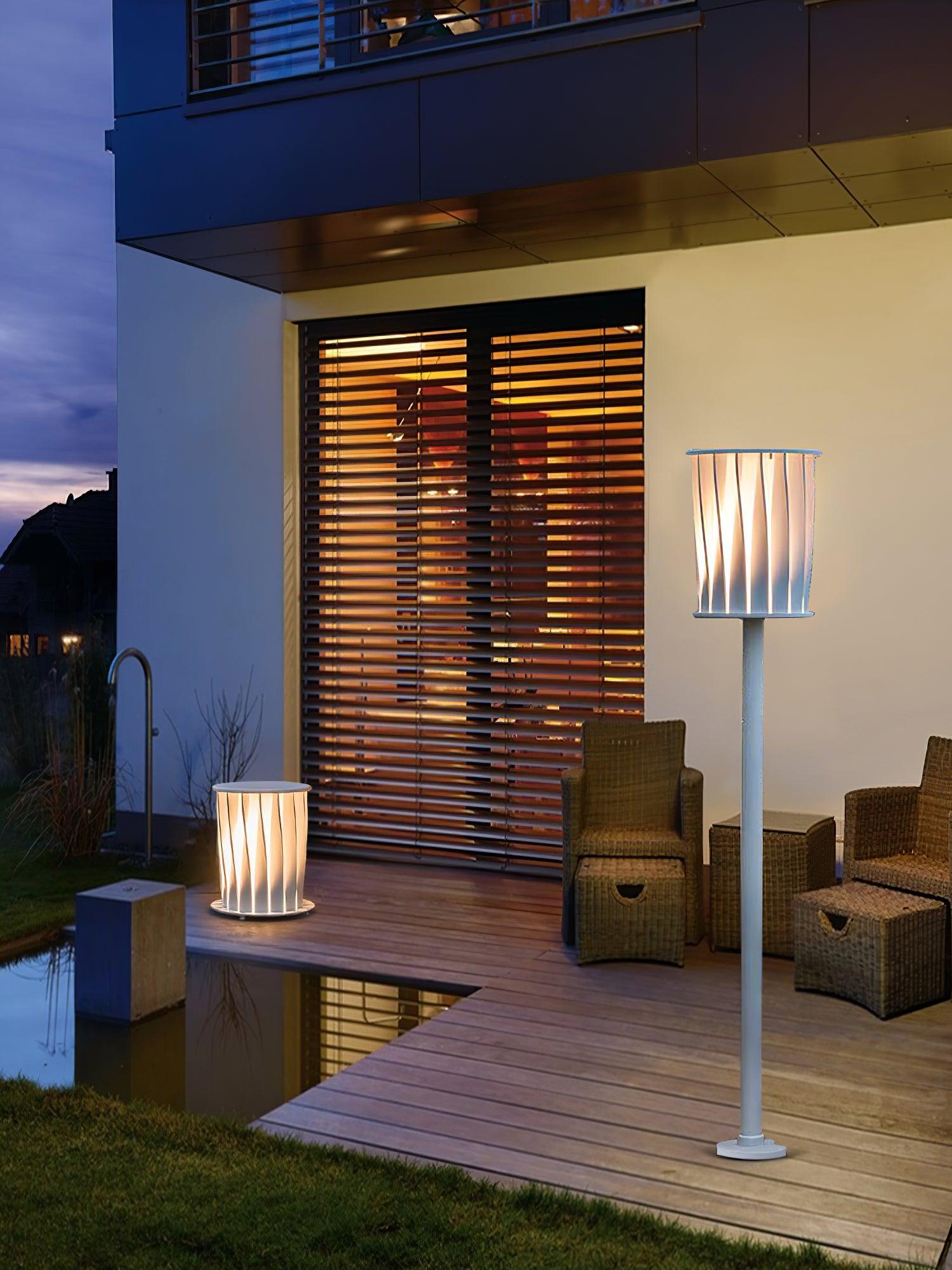 Flare Modern Aluminum Outdoor Light - Letslighting