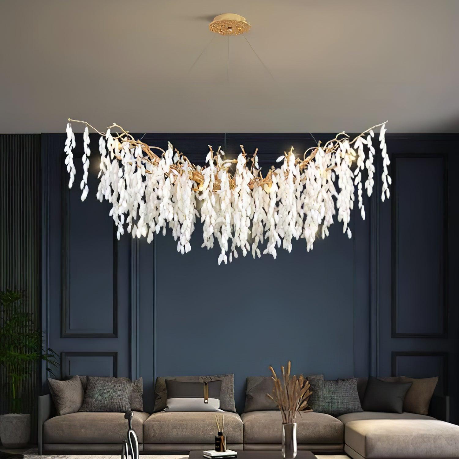 Florealis Cascading Crystal Chandelier - Letslighting