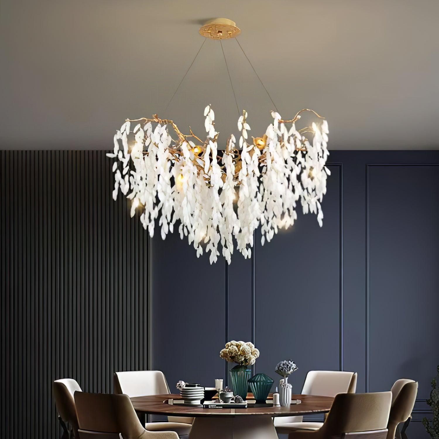 Florealis Cascading Crystal Chandelier - Letslighting