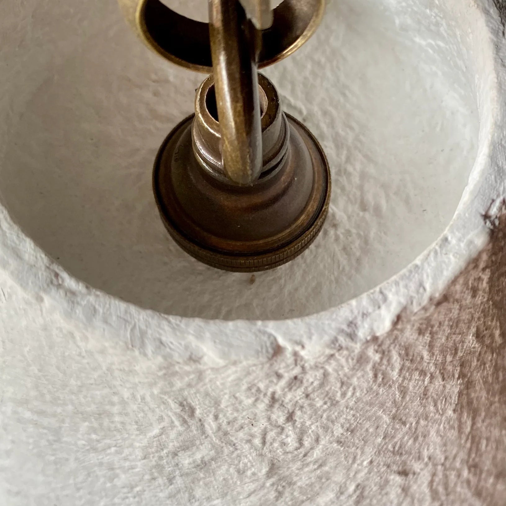 Zavelila Modern Minimalist White Plaster Pendant Lamp - Letslighting