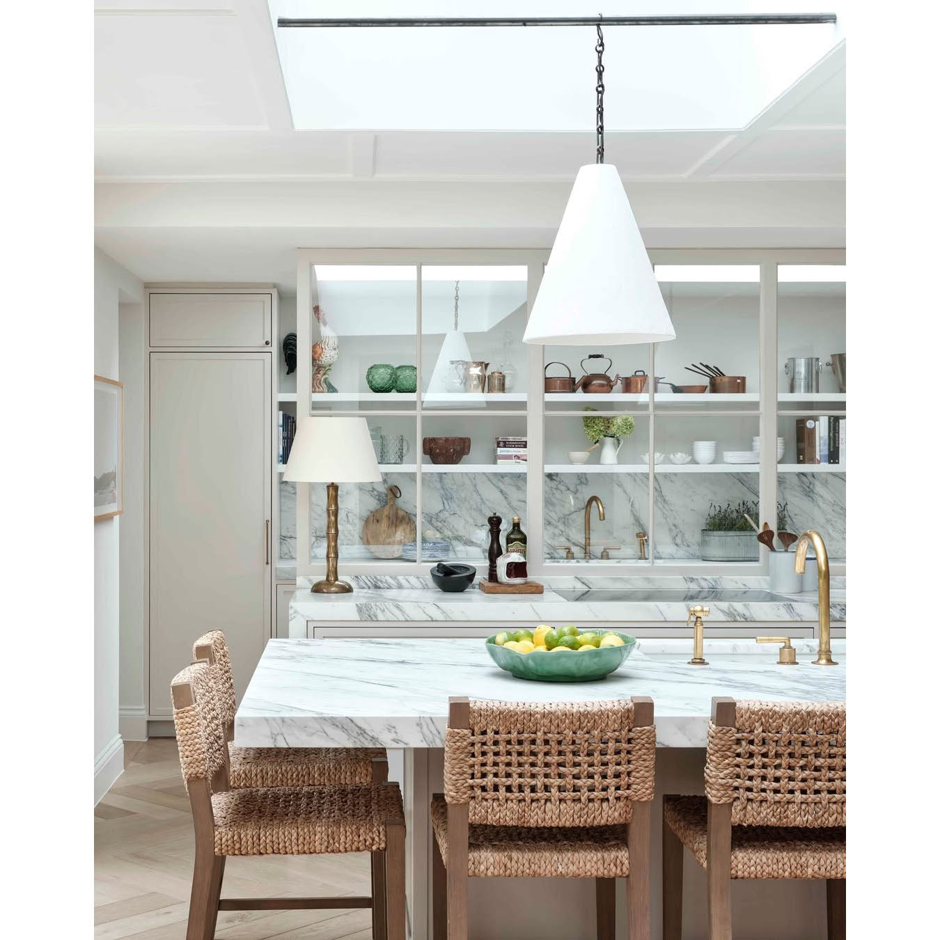 Zavelila Modern Minimalist White Plaster Pendant Lamp - Letslighting
