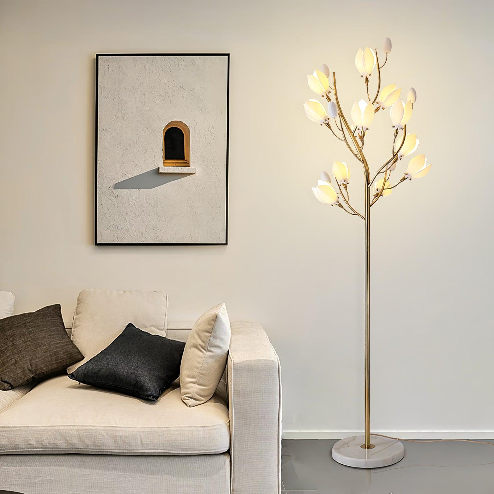 Zairo Ceramic Artistic Floor Lamp - Letslighting