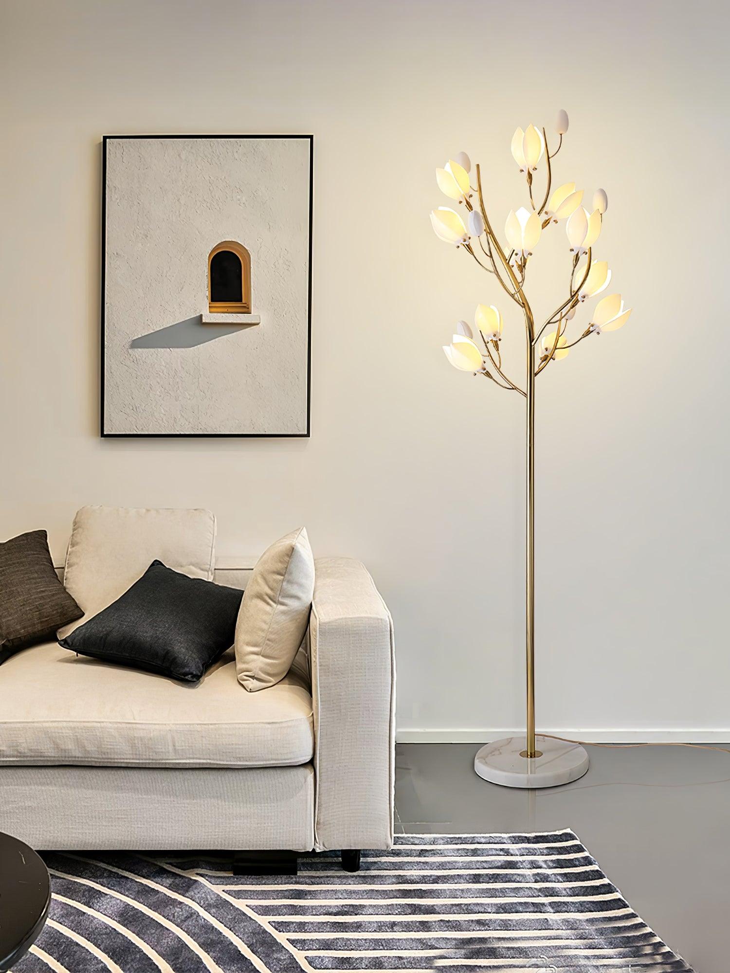 Zairo Ceramic Artistic Floor Lamp - Letslighting