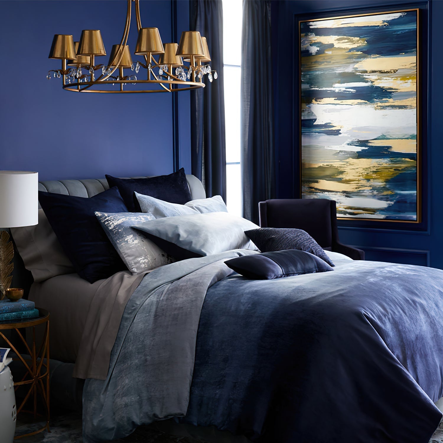 Ivsilan Vintage Industrial Brass Crystal Chandelier - Letslighting