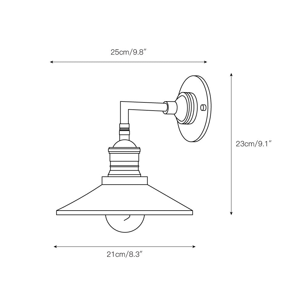 Silva Brass Indoor Wall Lamp - Letslighting
