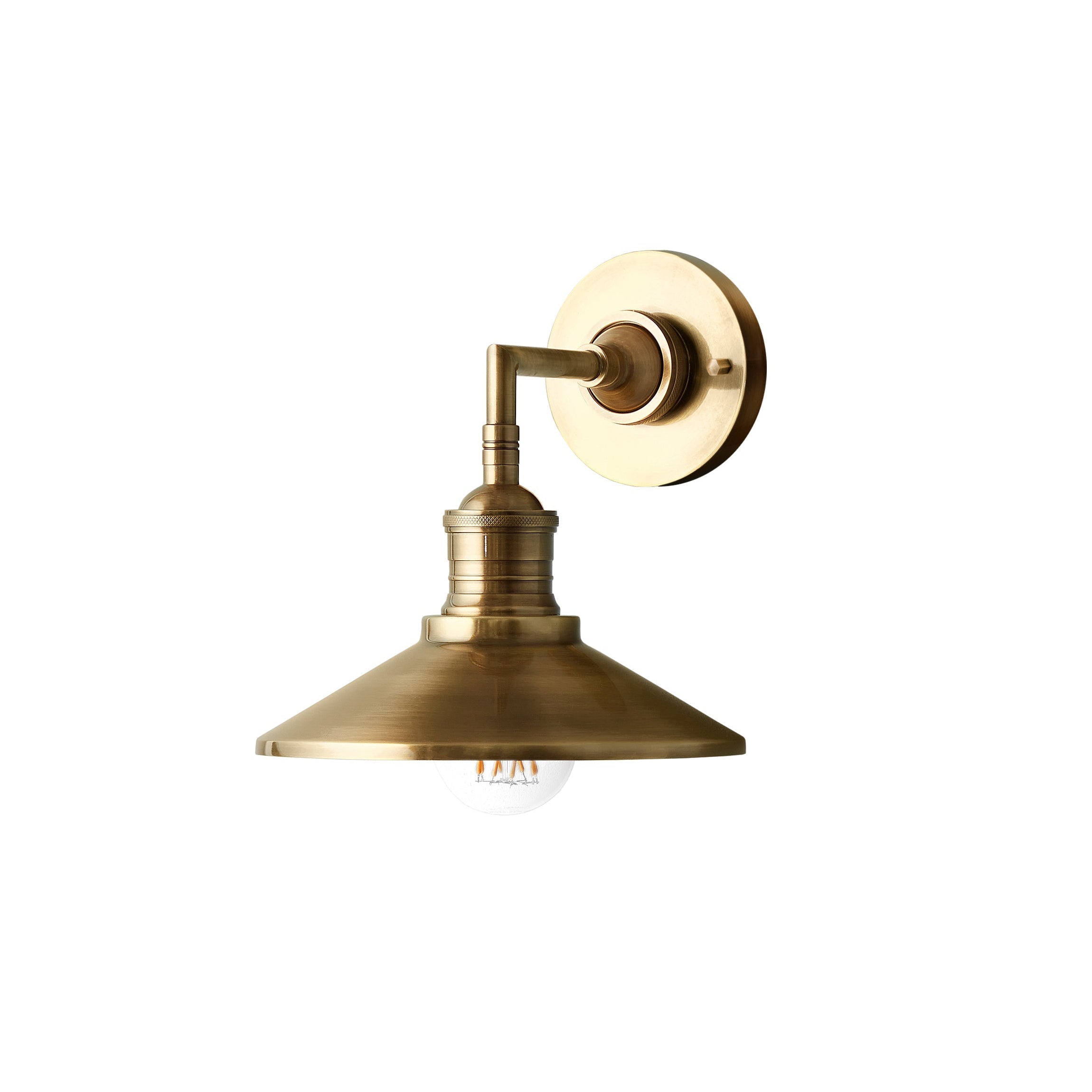 Silva Brass Indoor Wall Lamp - Letslighting