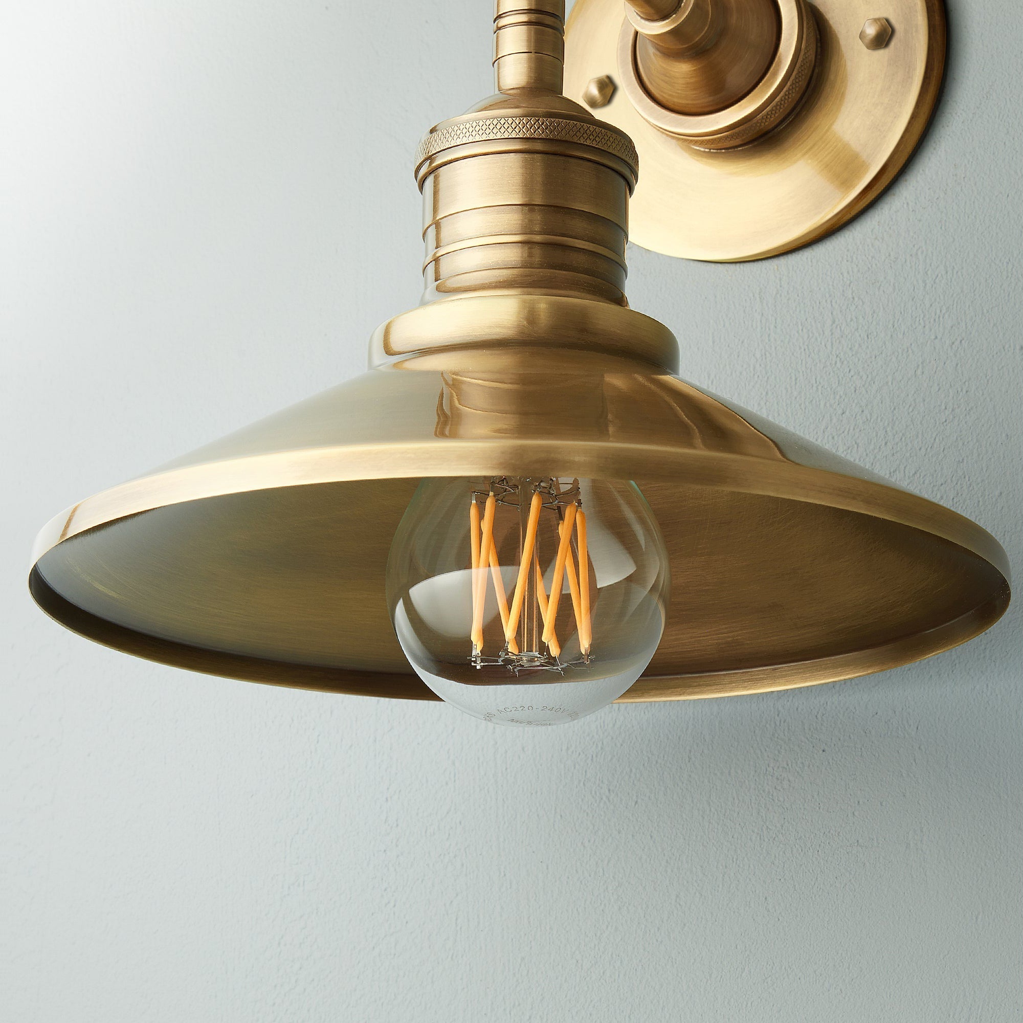 Silva Brass Indoor Wall Lamp - Letslighting
