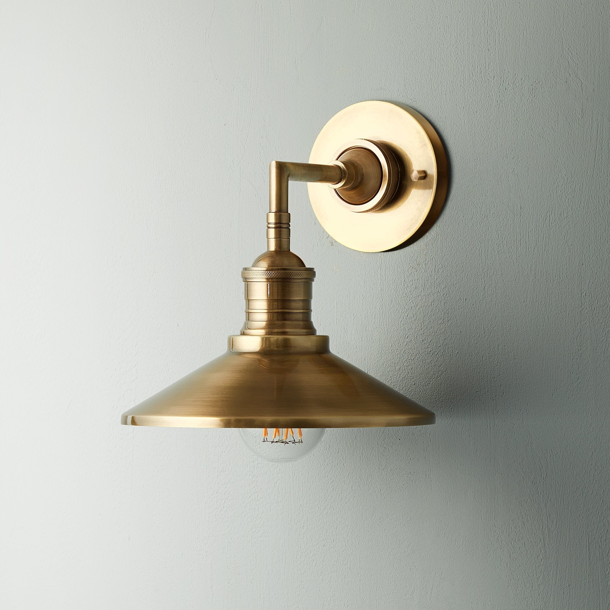 Silva Brass Indoor Wall Lamp - Letslighting