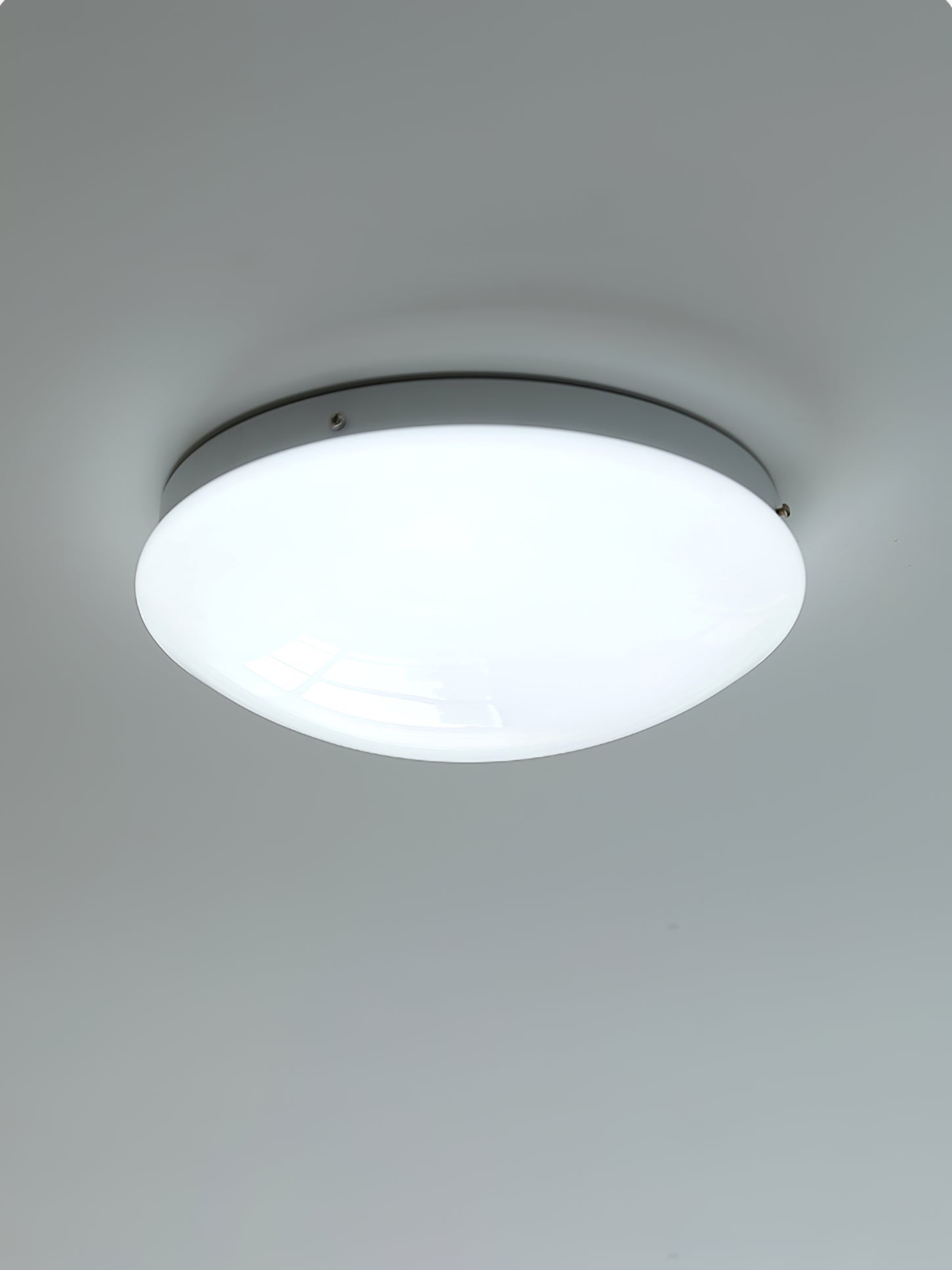 Alcaria Modern Minimalist Glass Flush Ceiling Light - Letslighting