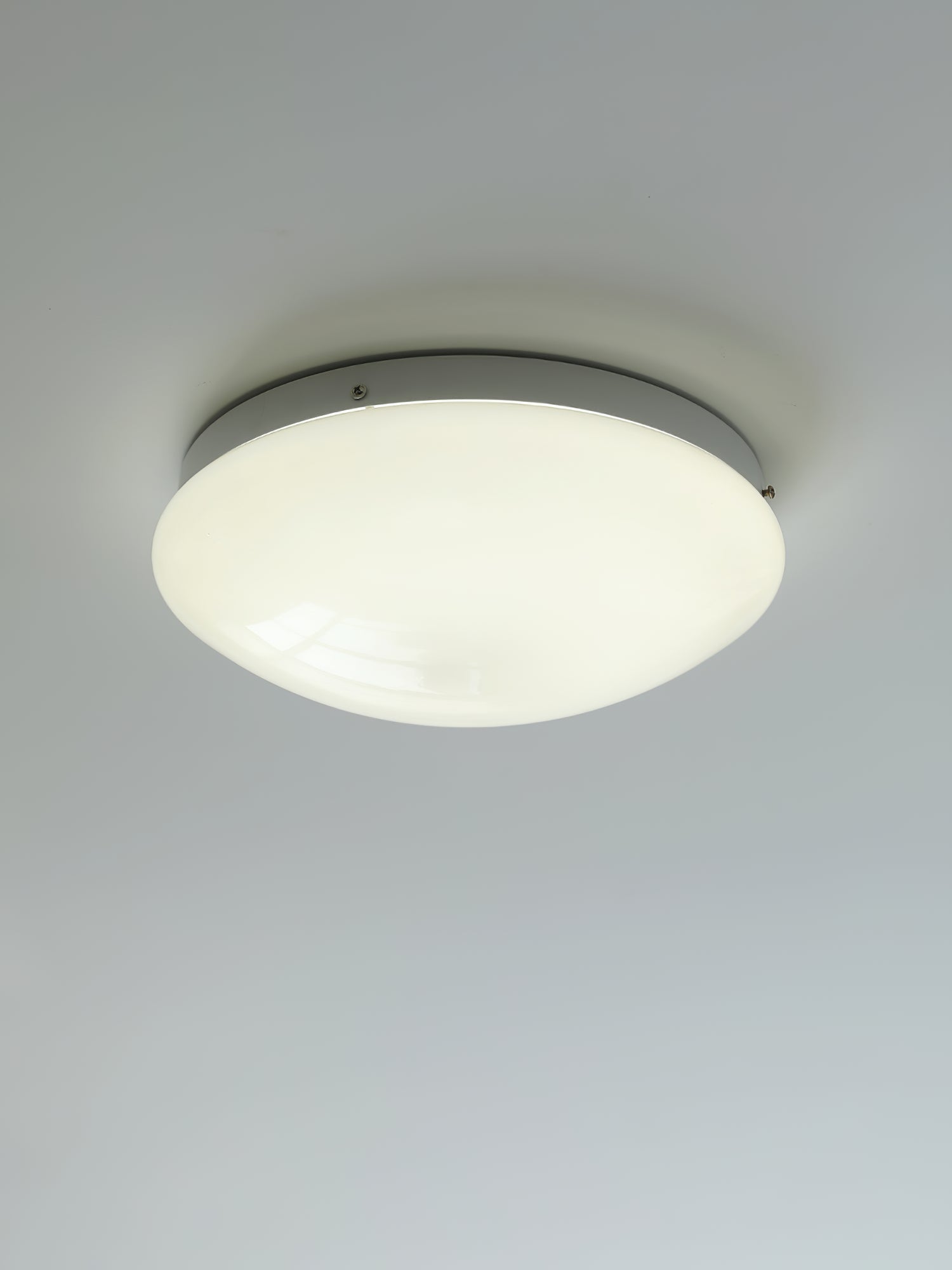 Alcaria Modern Minimalist Glass Flush Ceiling Light - Letslighting