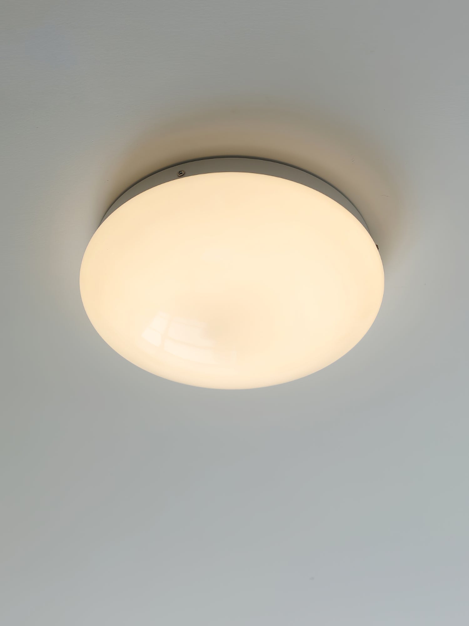 Alcaria Modern Minimalist Glass Flush Ceiling Light - Letslighting