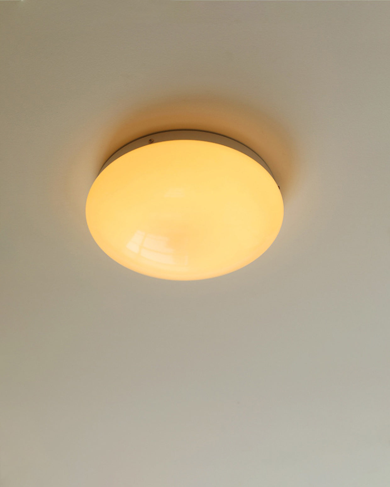Alcaria Modern Minimalist Glass Flush Ceiling Light - Letslighting