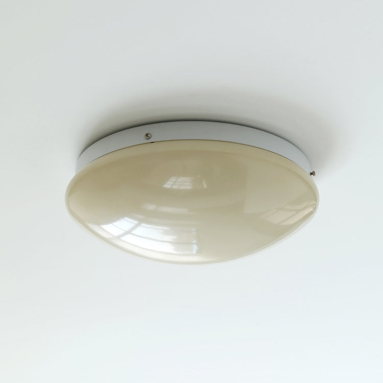 Alcaria Modern Minimalist Glass Flush Ceiling Light - Letslighting