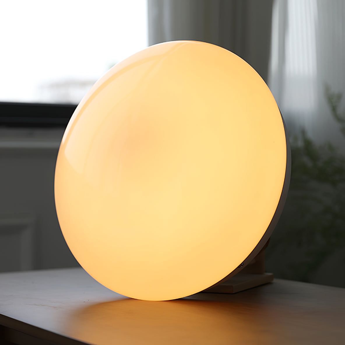 Alcaria Modern Minimalist Glass Flush Ceiling Light - Letslighting