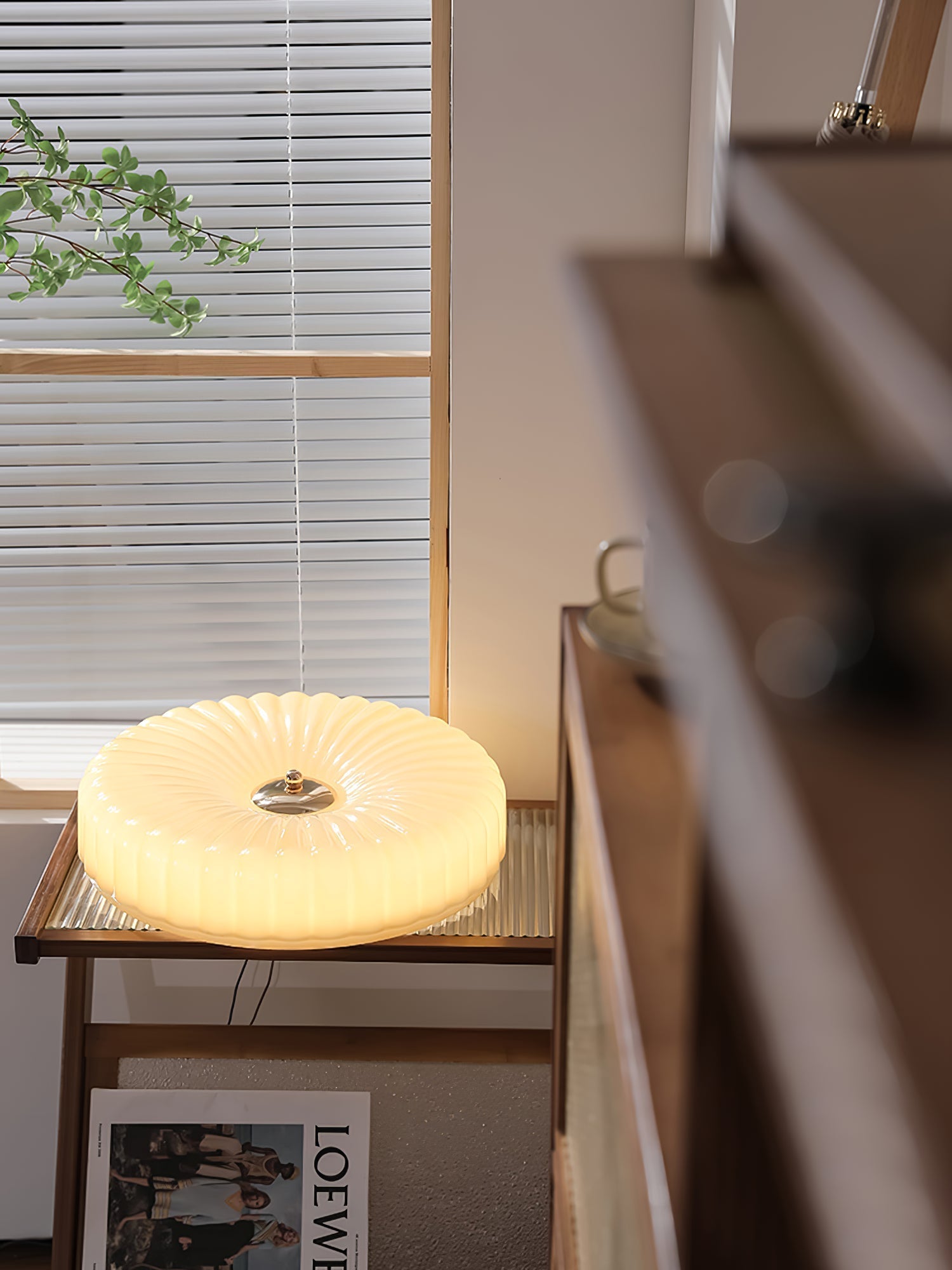 Zathee Modern Minimalist Glass Flush Mount Ceiling Light - Letslighting