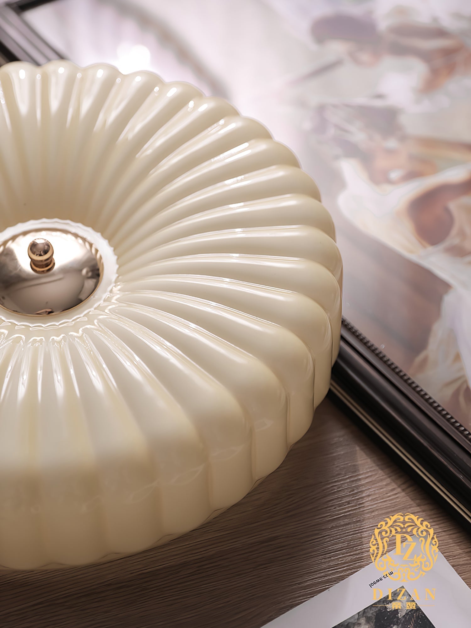 Zathee Modern Minimalist Glass Flush Mount Ceiling Light - Letslighting