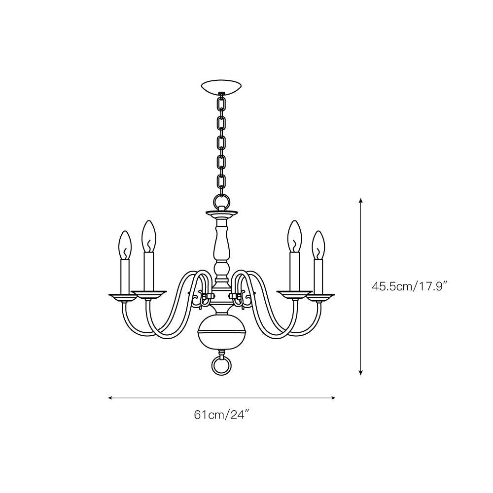 Mydorisra Vintage Industrial Chandelier - Letslighting