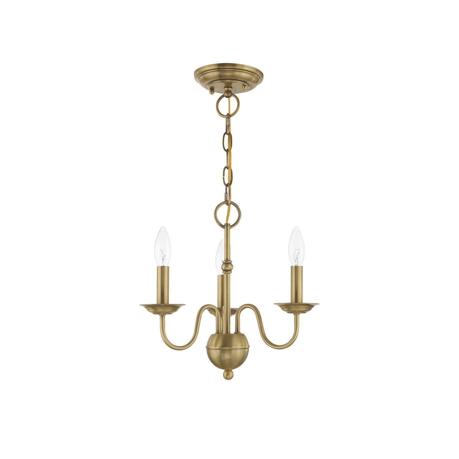Avvarir Vintage Industrial Brass Chandelier - Letslighting