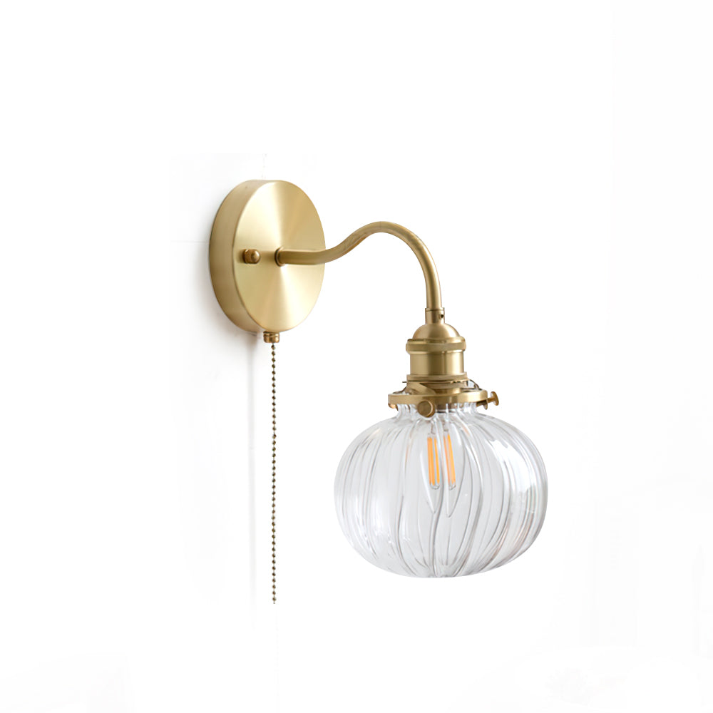 Valentina Vintage Glass Wall Lamp - Letslighting