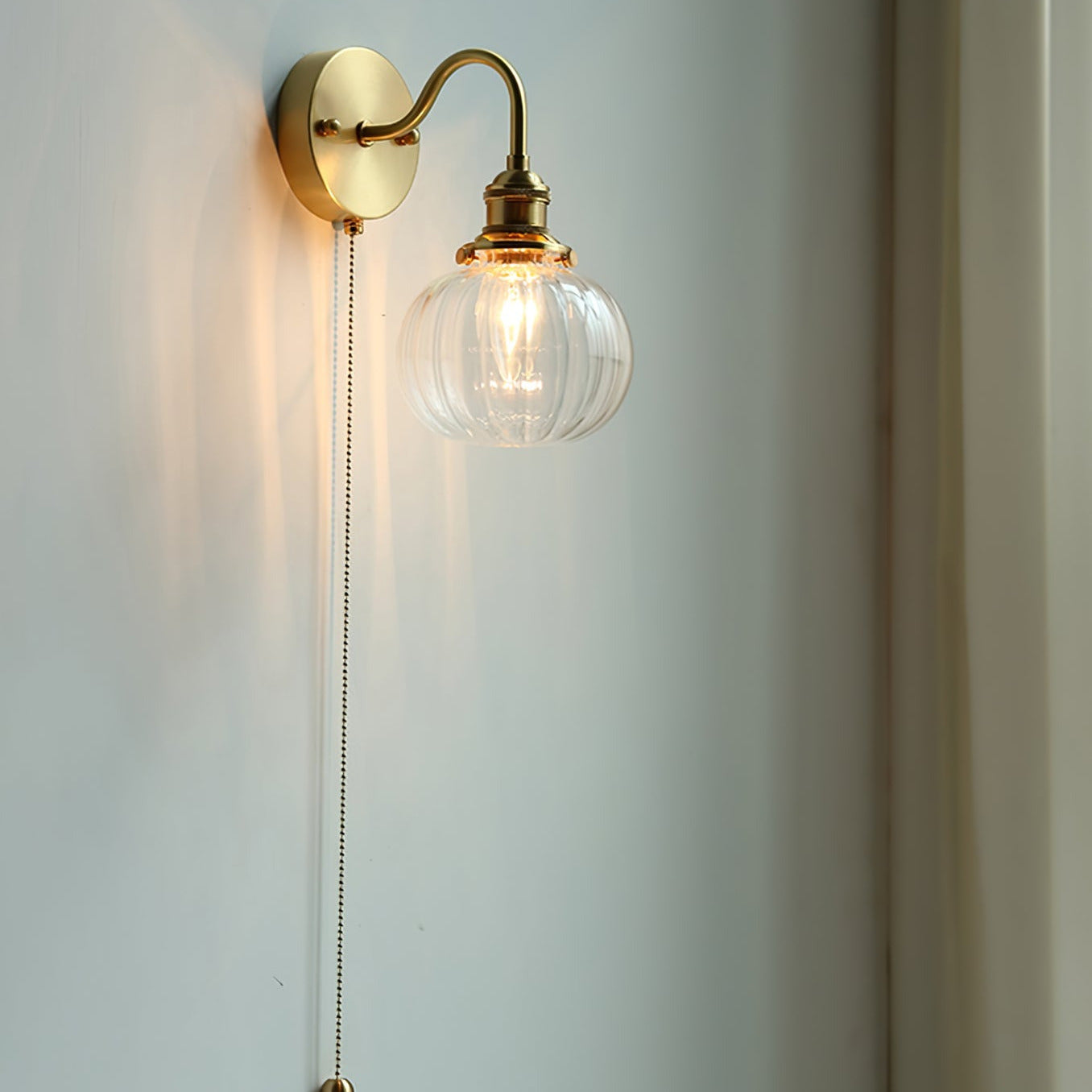 Valentina Vintage Glass Wall Lamp - Letslighting