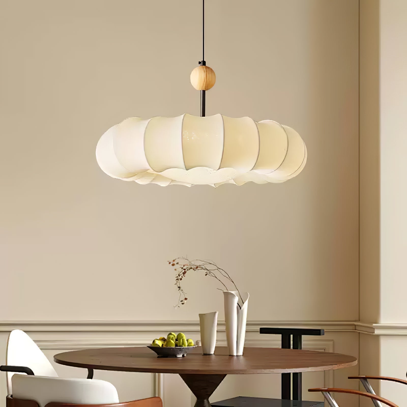 Ritta Veil Pendant Light Fabric
