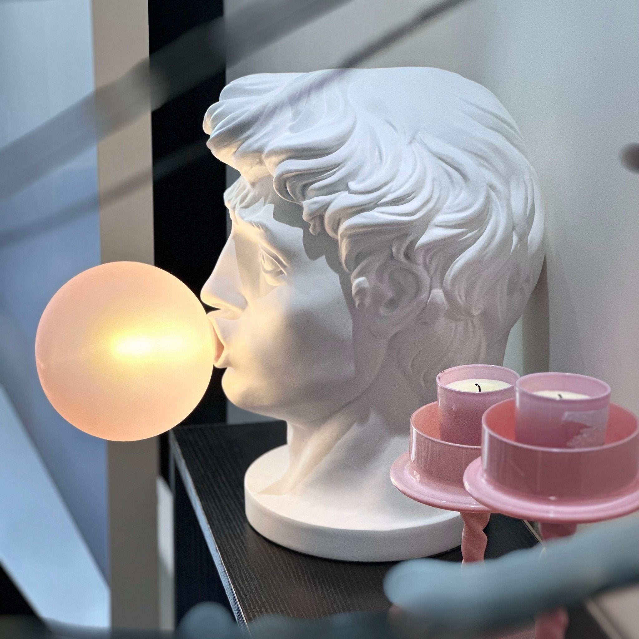 PopArt Contemporary Glass Table Lamp - Letslighting