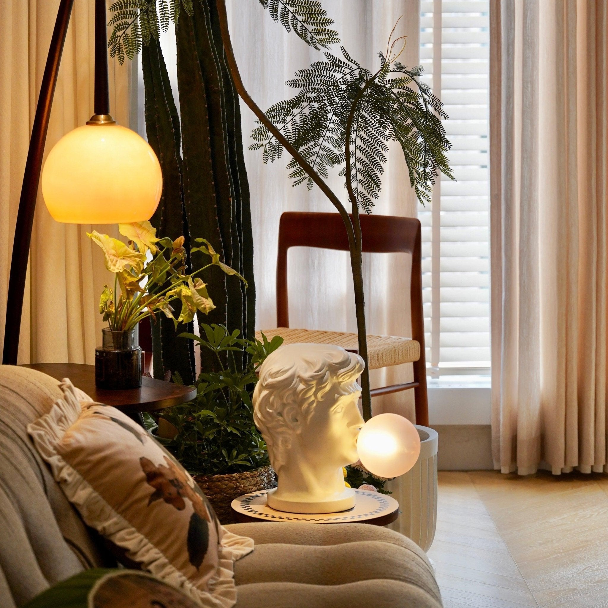 PopArt Contemporary Glass Table Lamp - Letslighting