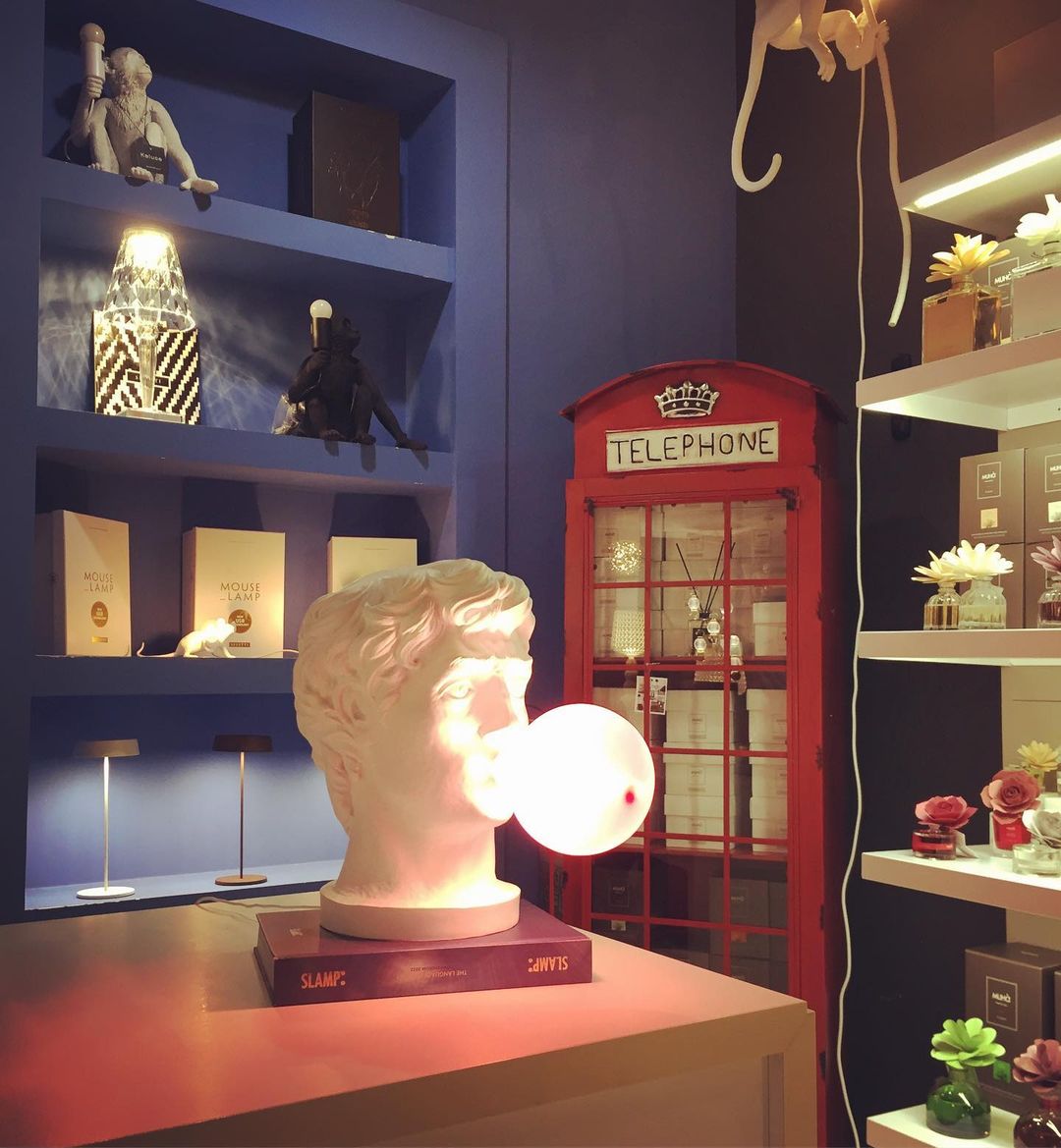 PopArt Contemporary Glass Table Lamp - Letslighting