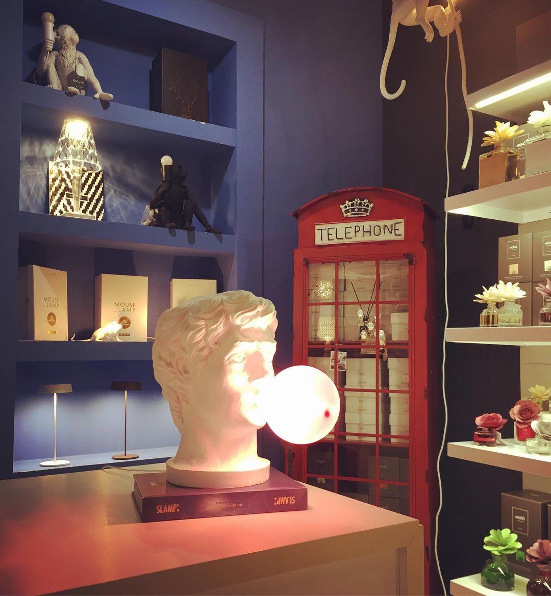 PopArt Contemporary Glass Table Lamp - Letslighting