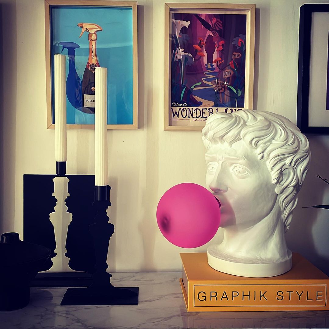 PopArt Contemporary Glass Table Lamp - Letslighting