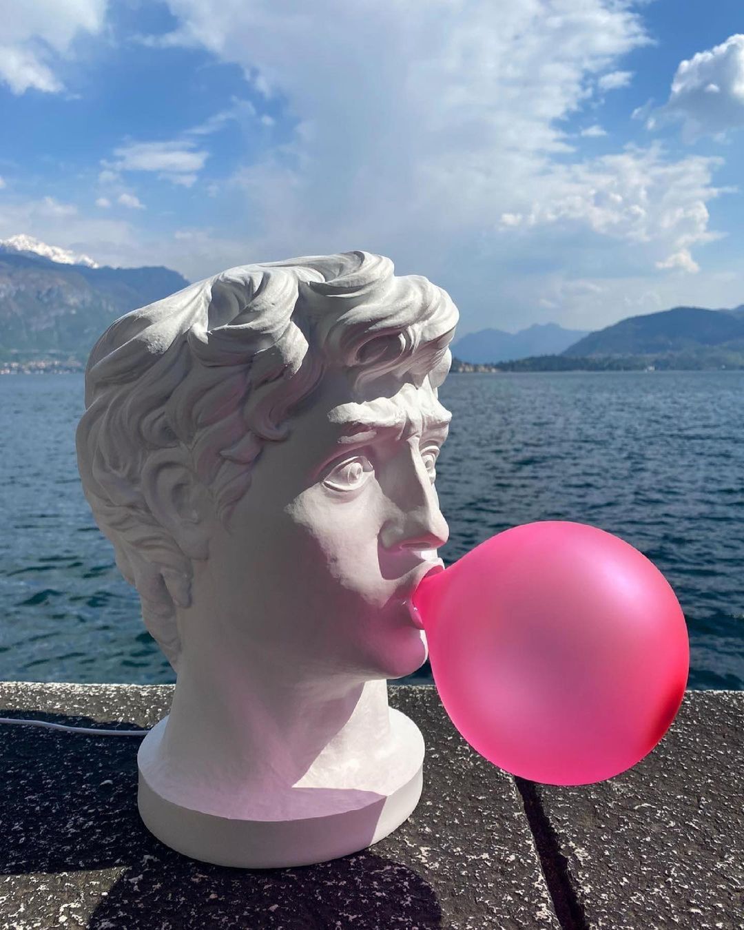 PopArt Contemporary Glass Table Lamp - Letslighting