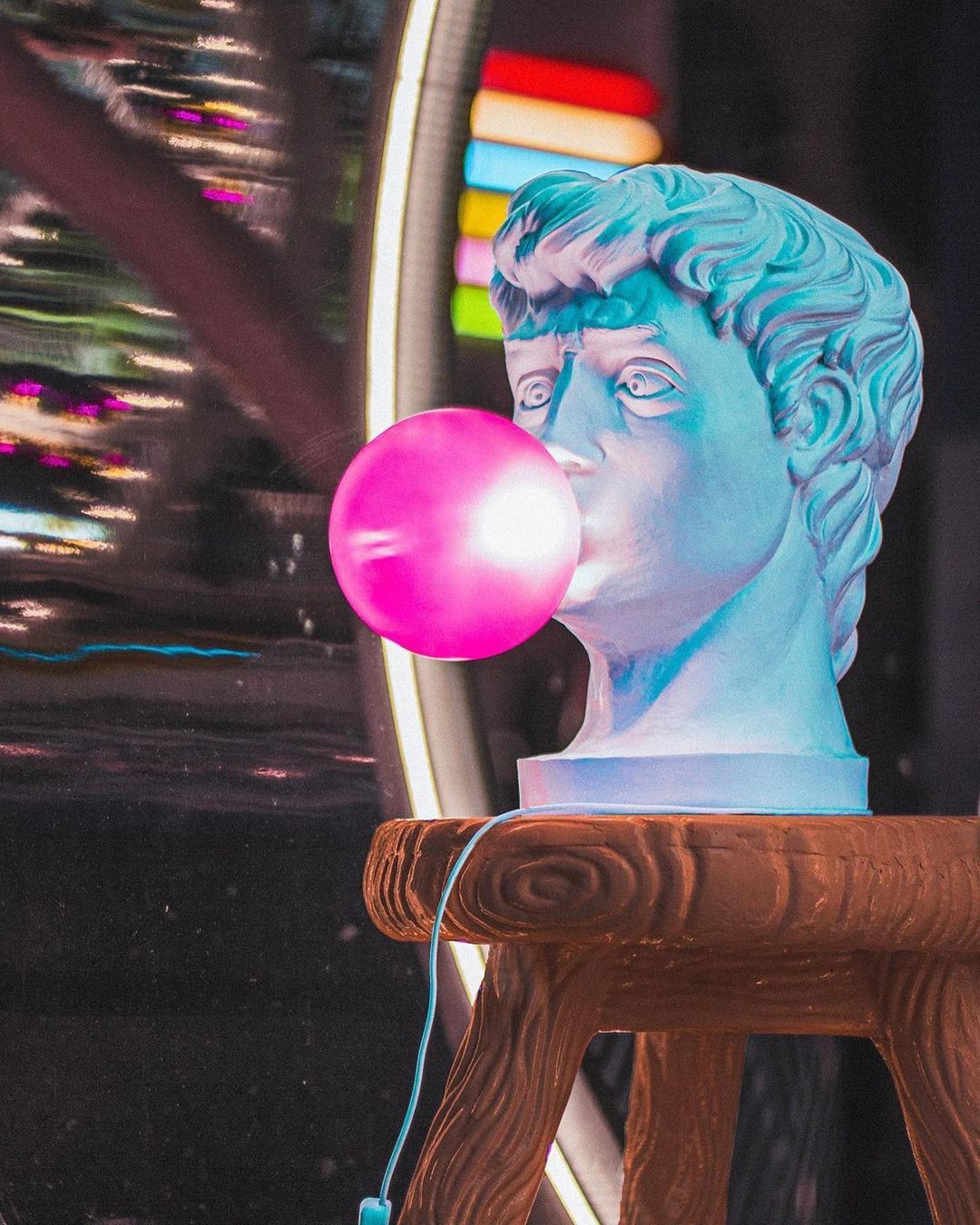 PopArt Contemporary Glass Table Lamp - Letslighting