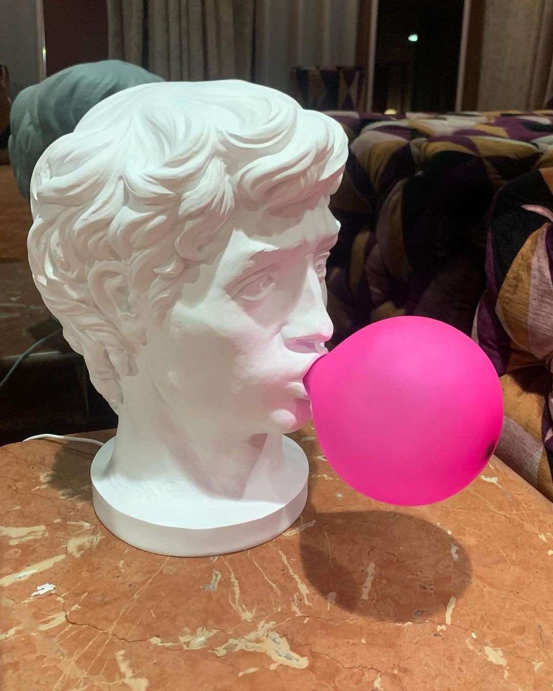 PopArt Contemporary Glass Table Lamp - Letslighting