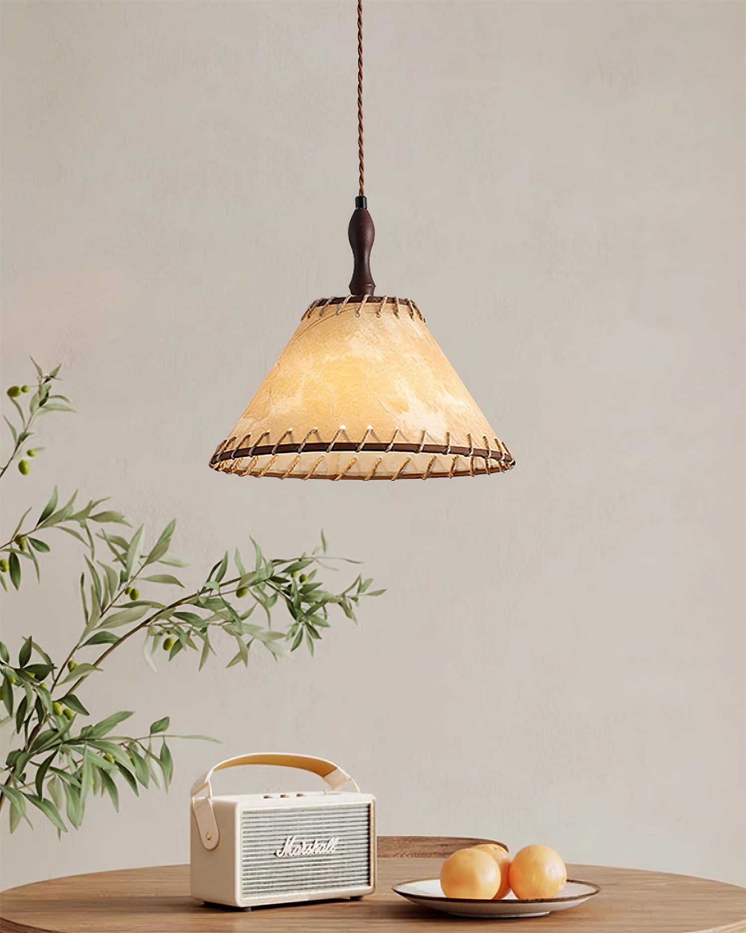 Elara Modern Fabric Pendant Light - Letslighting